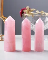 Heart’s Peace - Enlighten Rose Quartz Crystal_7 Enlighten Rose Quartz Crystal, view 7