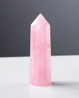Heart’s Peace - Enlighten Rose Quartz Crystal_9 Enlighten Rose Quartz Crystal, view 9