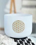 Flower of life - Crystal singing bowl set, view 2