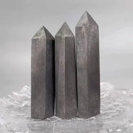 Purify Your Soul - Shungite Crystal Tower_1 Pure Shungite Crystal Tower