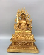 Fierce Acala Buddha Statue, front view