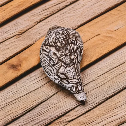 Sacred Guru Padmasambhava Conch Shell