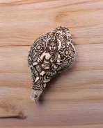 Serene Shakyamuni Buddha Conch Shell